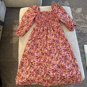 Jcrew midi dress- size xs